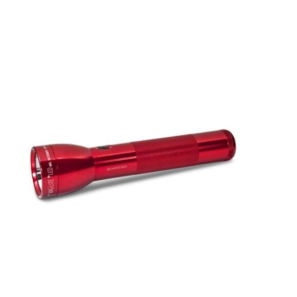 Maglite LED Flashlight Red Water-Resistant USA Made - Picture 2 of 4